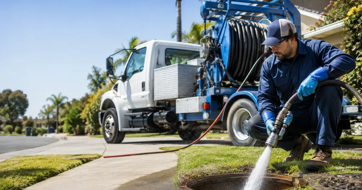 Hydro jet sewer cleaning Los Gatos